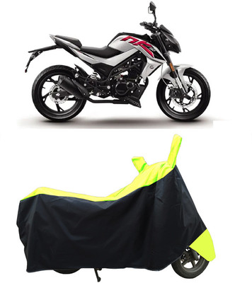 Coxtor Waterproof Two Wheeler Cover for CFMoto(150NK BS6, Yellow)