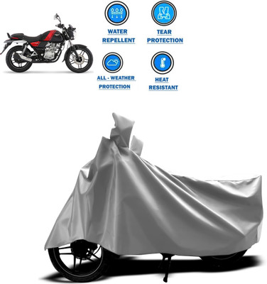 PAGORA Two Wheeler Cover for Bajaj(V15, Silver)