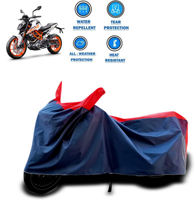 CODOKI Two Wheeler Cover for KTM(Duke 390, Red)