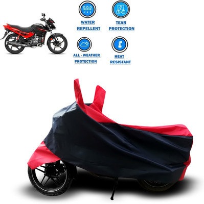 PAGORA Two Wheeler Cover for Hero(Glamour Programmed FI, Red)