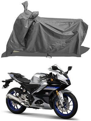 Bellazanto Waterproof Two Wheeler Cover for Yamaha(R15, Grey)