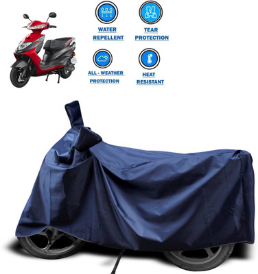 CODOKI Two Wheeler Cover for Ampere(Zeal, Blue)