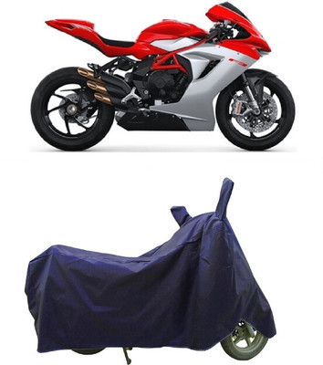 Coxtor Waterproof Two Wheeler Cover for MV Agusta(F3, Blue)