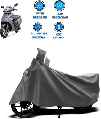 GOSHIV-car and bike accessories Two Wheeler Cover for Hero(MotoCorp Maestro Edge 125, Grey)