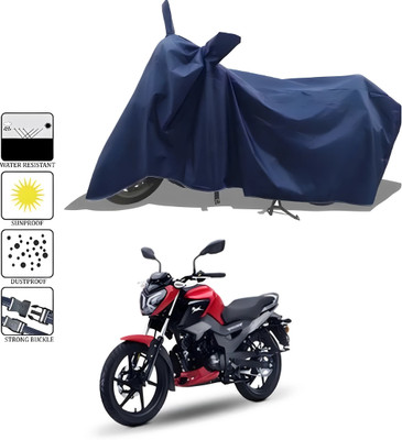 SK AUTO Waterproof Two Wheeler Cover for TVS(Grey, Blue)