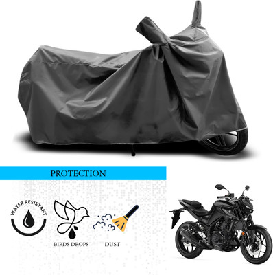 SnehaSales Waterproof Two Wheeler Cover for Yamaha(MT 03, Grey)