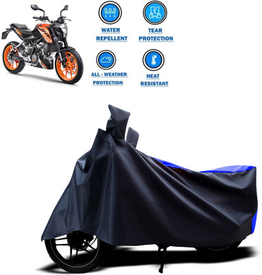 CODOKI Two Wheeler Cover for KTM(125 Duke, Blue)