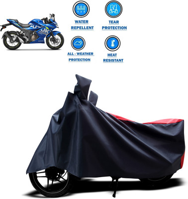 CODOKI Two Wheeler Cover for Suzuki(Gixxer SF 250, Red)
