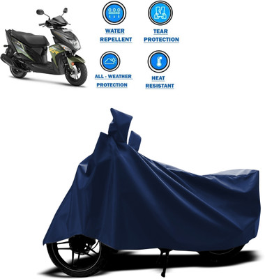 ANTHUB Two Wheeler Cover for Yamaha(Cygnus Ray ZR, Blue)