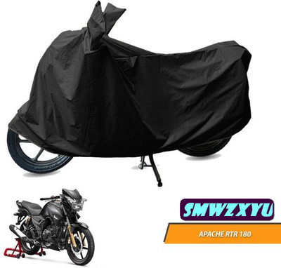 SK AUTO Waterproof Two Wheeler Cover for TVS(Apache RTR 310 BS6, Black)