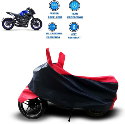 PAGORA Two Wheeler Cover for Yamaha(MT 9, Red)