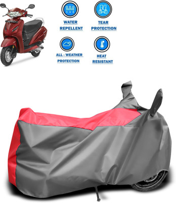 PAGORA Two Wheeler Cover for Honda(Activa 4G, Grey)