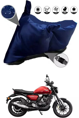 RONISH Waterproof Two Wheeler Cover for TVS(Blue)