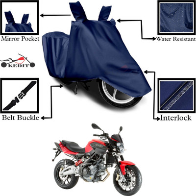 SK AUTO Two Wheeler Cover for Aprilia(Shiver 900, Blue)