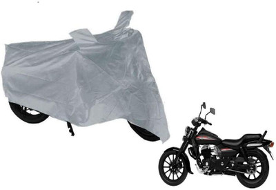 SK AUTO Waterproof Two Wheeler Cover for Bajaj(Silver)