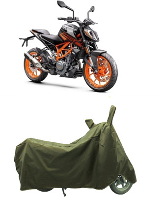 Coxtor Waterproof Two Wheeler Cover for KTM(250 Duke, Gold)