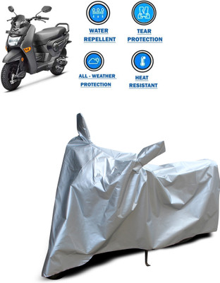 CODOKI Two Wheeler Cover for Honda(Cliq, Silver)