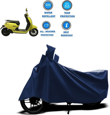CODOKI Two Wheeler Cover for Okinawa(Lite, Blue)