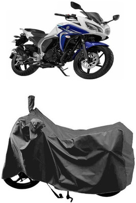 SUGASHRI Waterproof Two Wheeler Cover for Yamaha(Fazer-FI BS6, Grey)