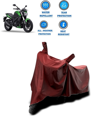 CODOKI Waterproof Two Wheeler Cover for Bajaj(Dominar, Maroon)