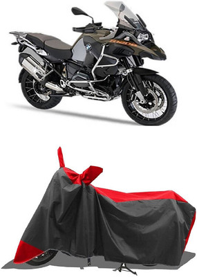 SUGASHRI Waterproof Two Wheeler Cover for KTM(1050 Adventure, Red, Black)