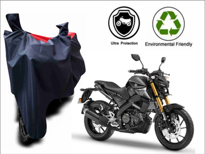 Mdstar Waterproof Two Wheeler Cover for Yamaha(MT 15, Red, Blue)