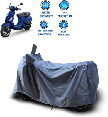 PAGORA Waterproof Two Wheeler Cover for Piaggio(Vespa SXL 150, Grey)