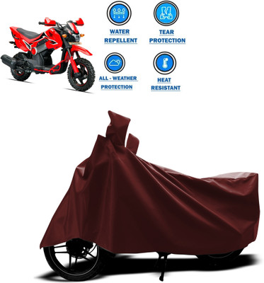 CODOKI Waterproof Two Wheeler Cover for Honda(Navi, Maroon)