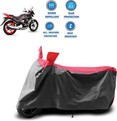 CODOKI Two Wheeler Cover for Hero(CBZ, Grey)