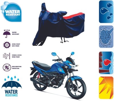 Mdstar Waterproof Two Wheeler Cover for Honda(Livo BS6, Red, Blue)