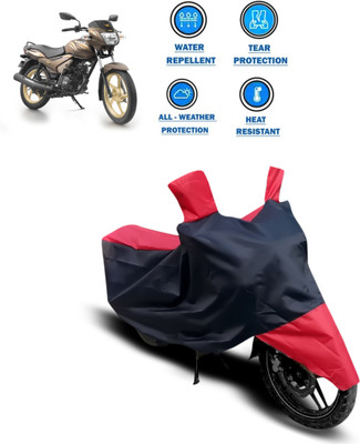 PAGORA Two Wheeler Cover for TVS(Star City, Red)