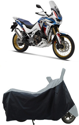 Coxtor Waterproof Two Wheeler Cover for Honda(CRF1000L Africa Twin, Grey)