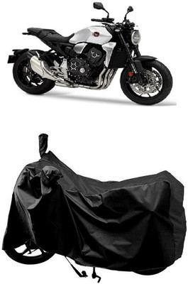 SUGASHRI Waterproof Two Wheeler Cover for Honda(CB1000R, Black)