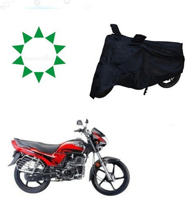 DeepShakshi AUTOMOTIVE Waterproof Two Wheeler Cover for Honda(Passion, Black)
