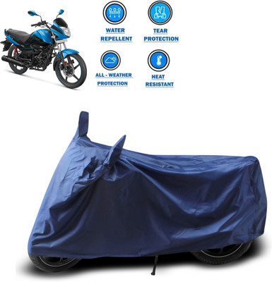 CODOKI Two Wheeler Cover for Hero(MotoCorp Splendor iSmart, Blue)