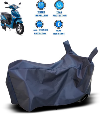 CODOKI Two Wheeler Cover for Hero(Electric Optima, Blue)