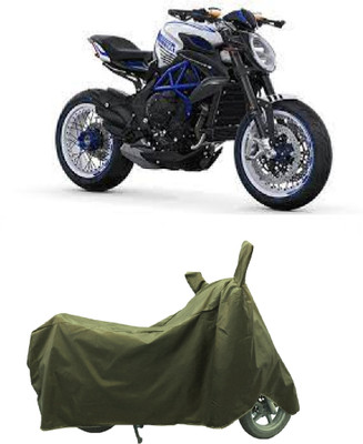 Coxtor Waterproof Two Wheeler Cover for MV Agusta(Dragster800 RR, Gold)