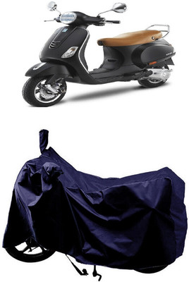 SUGASHRI Waterproof Two Wheeler Cover for Vespa(Vespa VXL 150, Blue)