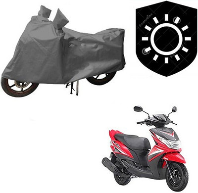 MMSSTAR Waterproof Two Wheeler Cover for Yamaha(Ray, Grey)