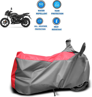 CODOKI Two Wheeler Cover for Bajaj(Pulsar 125, Grey)