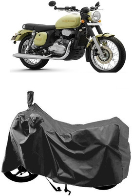 SUGASHRI Waterproof Two Wheeler Cover for JAWA(42 BS6, Grey)