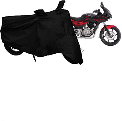 SK AUTO Two Wheeler Cover for Bajaj(Pulsar 220 DTS-i, Black)