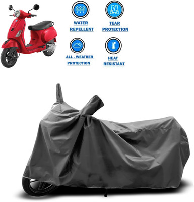 PAGORA Two Wheeler Cover for Vespa(Urban Club, Grey)