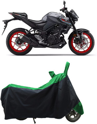 Coxtor Waterproof Two Wheeler Cover for Yamaha(MT 03 BS6, Green)