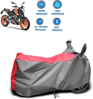 CODOKI Two Wheeler Cover for KTM(125 Duke, Grey)
