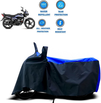 PAGORA Two Wheeler Cover for Hero(Splendor NXG, Blue)