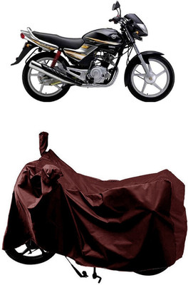 SUGASHRI Waterproof Two Wheeler Cover for Yamaha(Libero, Maroon)
