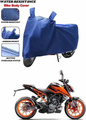 RONISH Waterproof Two Wheeler Cover for KTM(Duke 200, Blue)