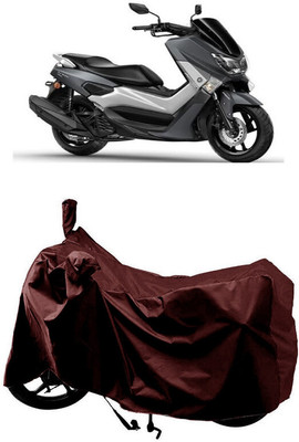 SUGASHRI Waterproof Two Wheeler Cover for Yamaha(NMax 155 BS6, Maroon)