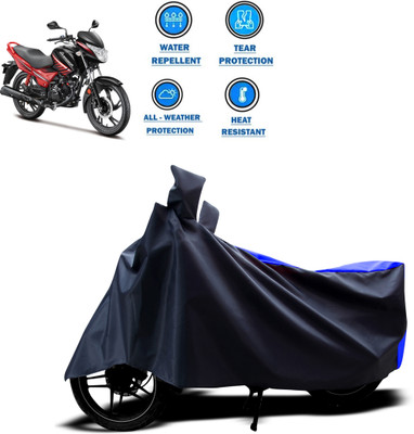 PAGORA Two Wheeler Cover for Hero(Glamour i3s, Blue)